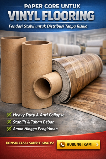 Paper Core untuk Vinyl Flooring