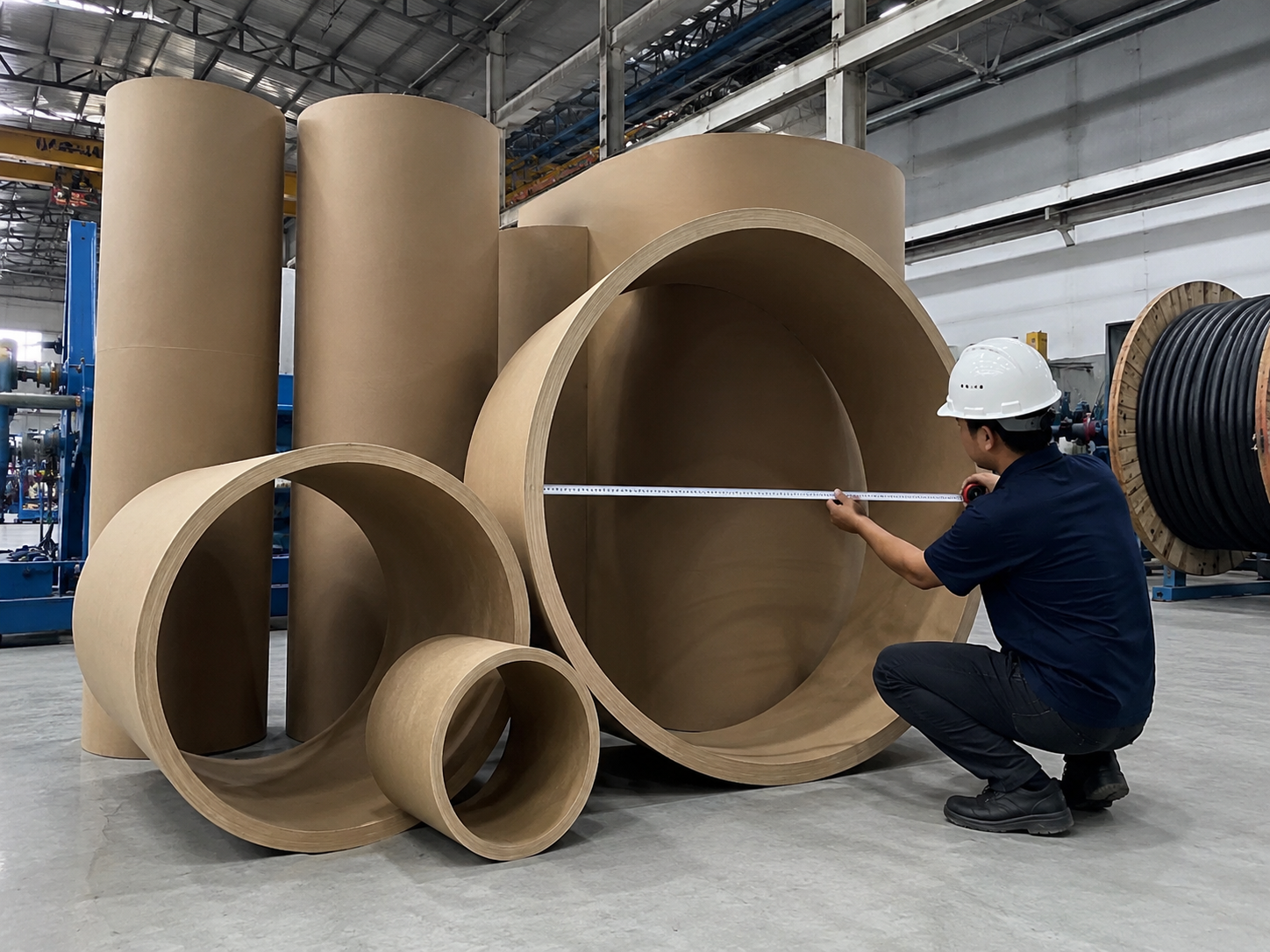 Paper Core Diameter Besar untuk Industri Kabel & Kawat
