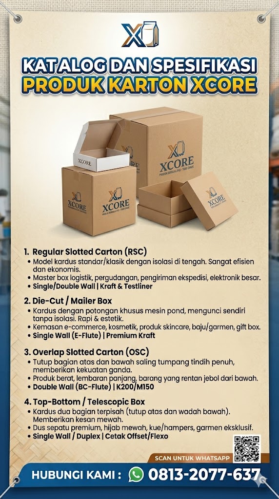 Katalog produk carton box